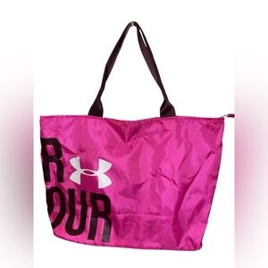 Pre loved Under Armor pink tote bag